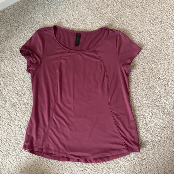 Yogalicious Pink Shirt. Size Large. - Picture 1 of 2